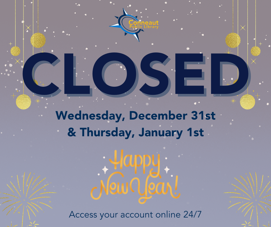 new years closed sign