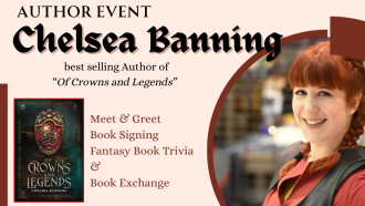 CHELSEA BANNING AUTHOR EVENT