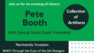 Pete Booth flyer