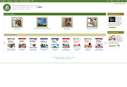 screenshot of Small Business Reference Center homepage