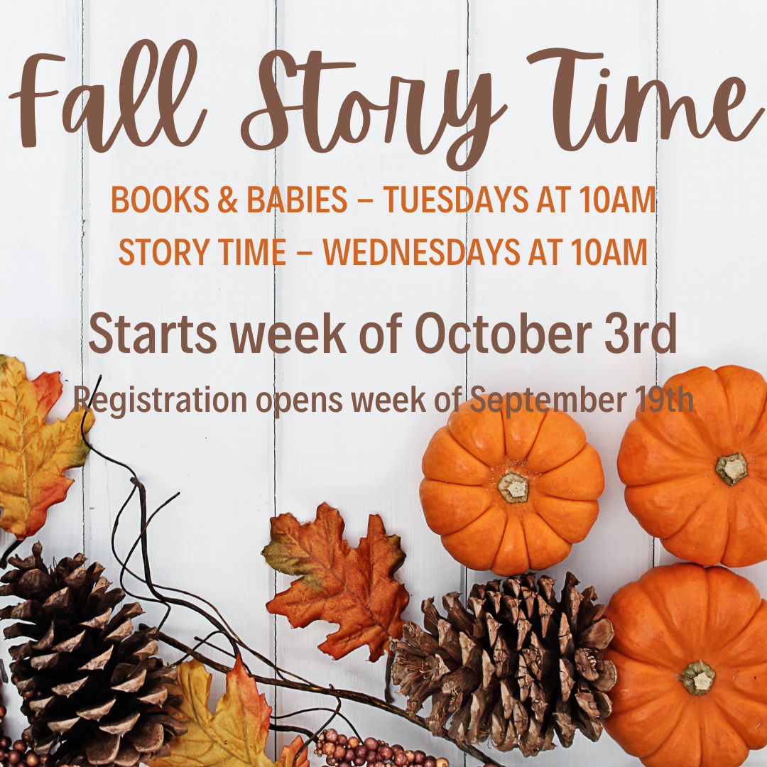 fall story time flyer