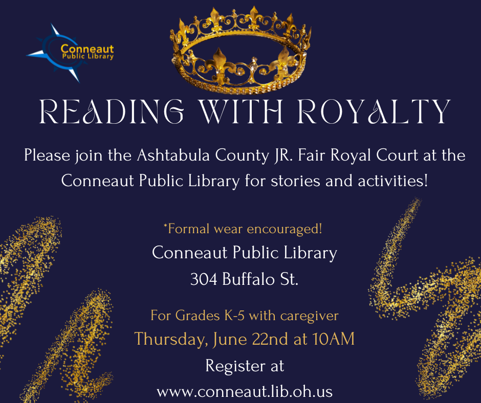 reading with royalty flyer